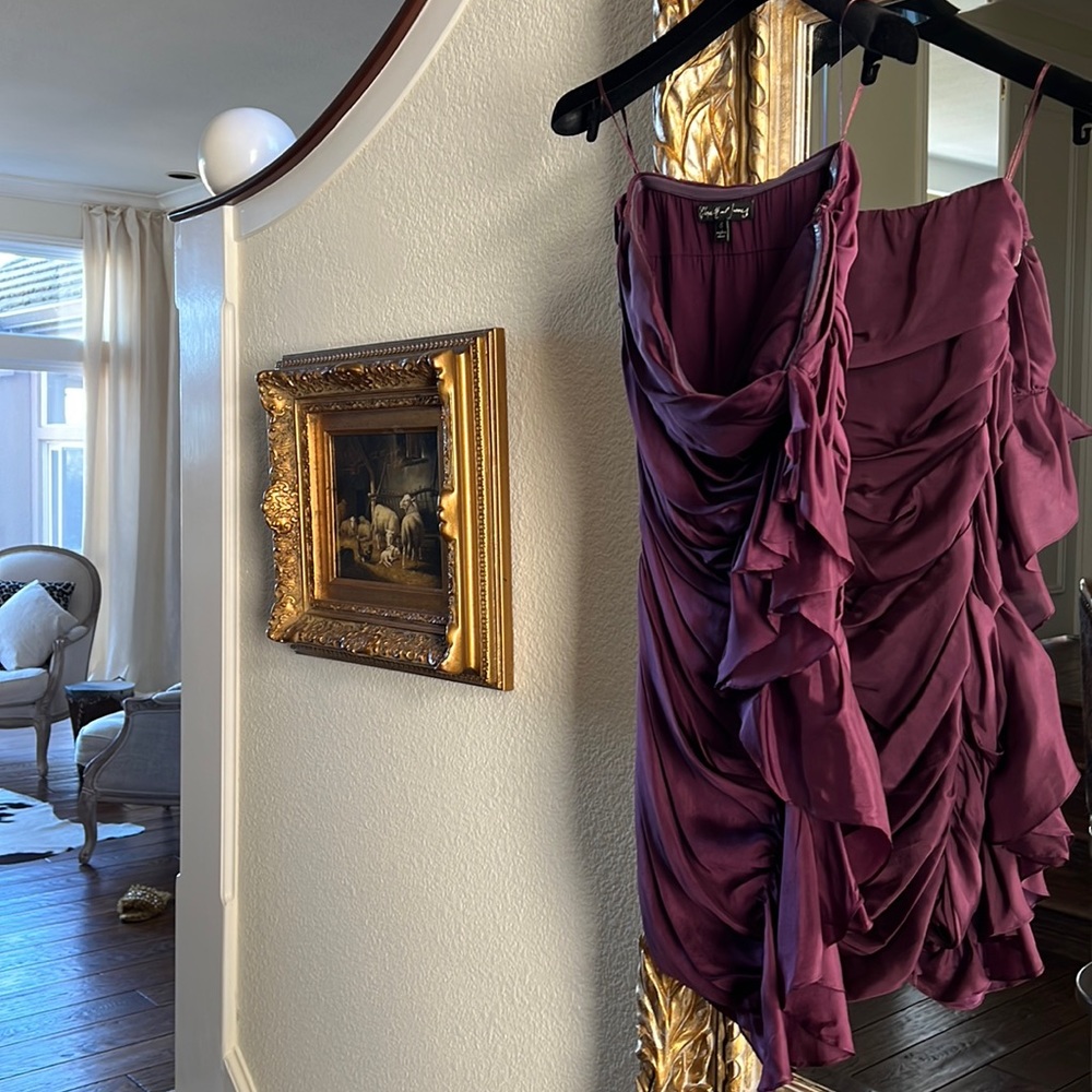 Silk Mini Dress